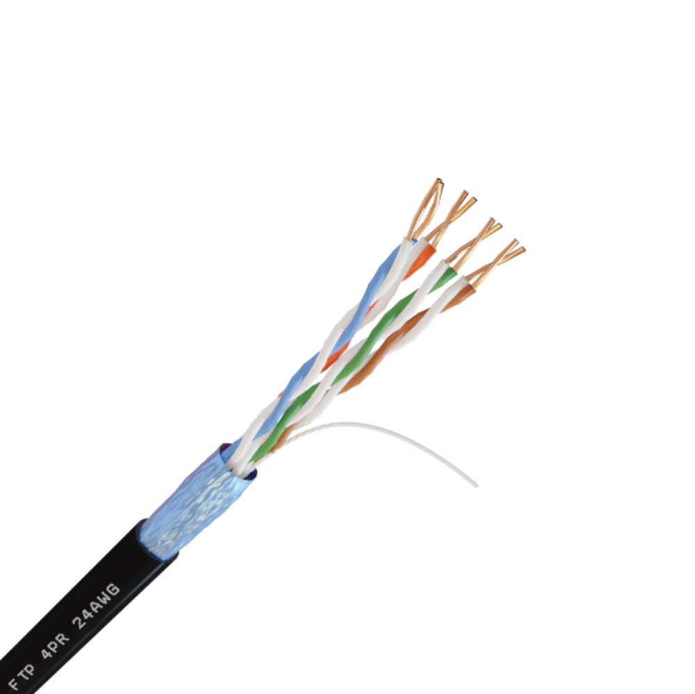 Кабель FTP data cable CAT 5E 4PAIRS 24AWG outdoor